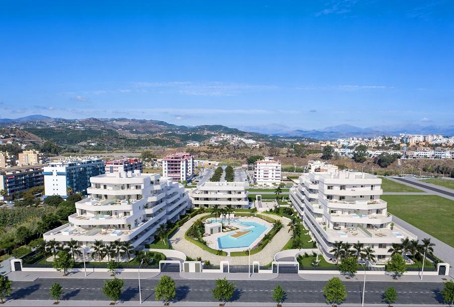 Nieuwbouw appartementen op 300 meter afstand van het strand in Torre del Mar