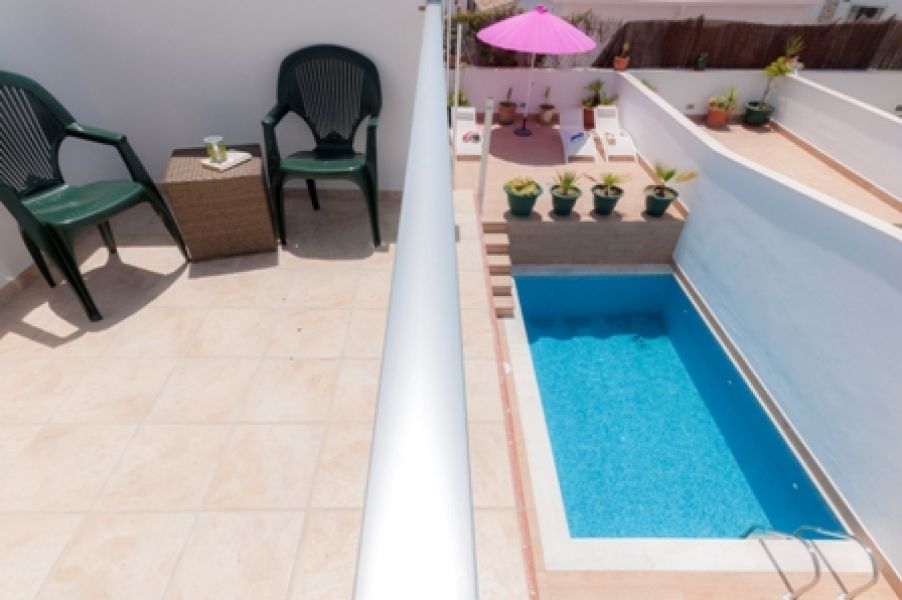 Villa with private pool within walking distance of the beach and the center of Nerja.