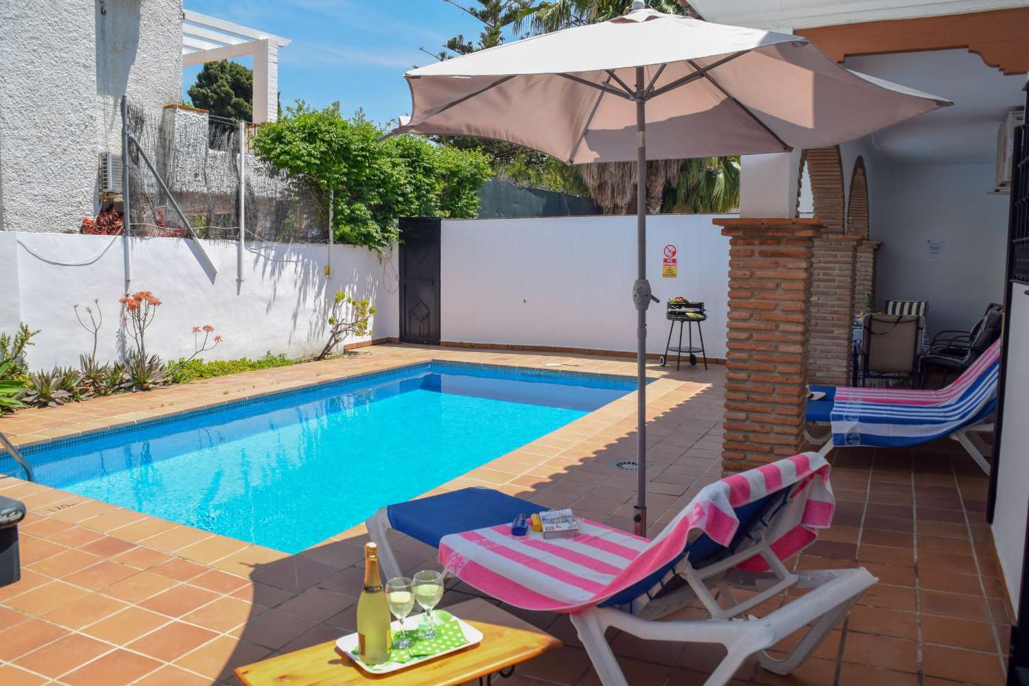 Ferienhaus mit Pool in der Nähe des Strandes und des Zentrums von Nerja