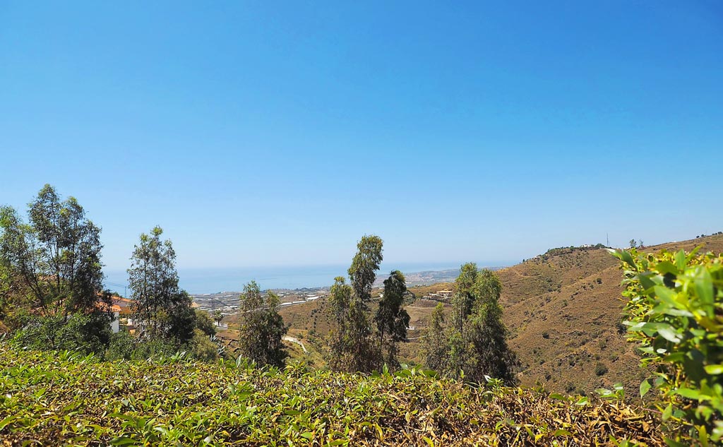 Vakantiehuis met privé zwembad en zeezicht in Algarrobo, Zuid Spanje.