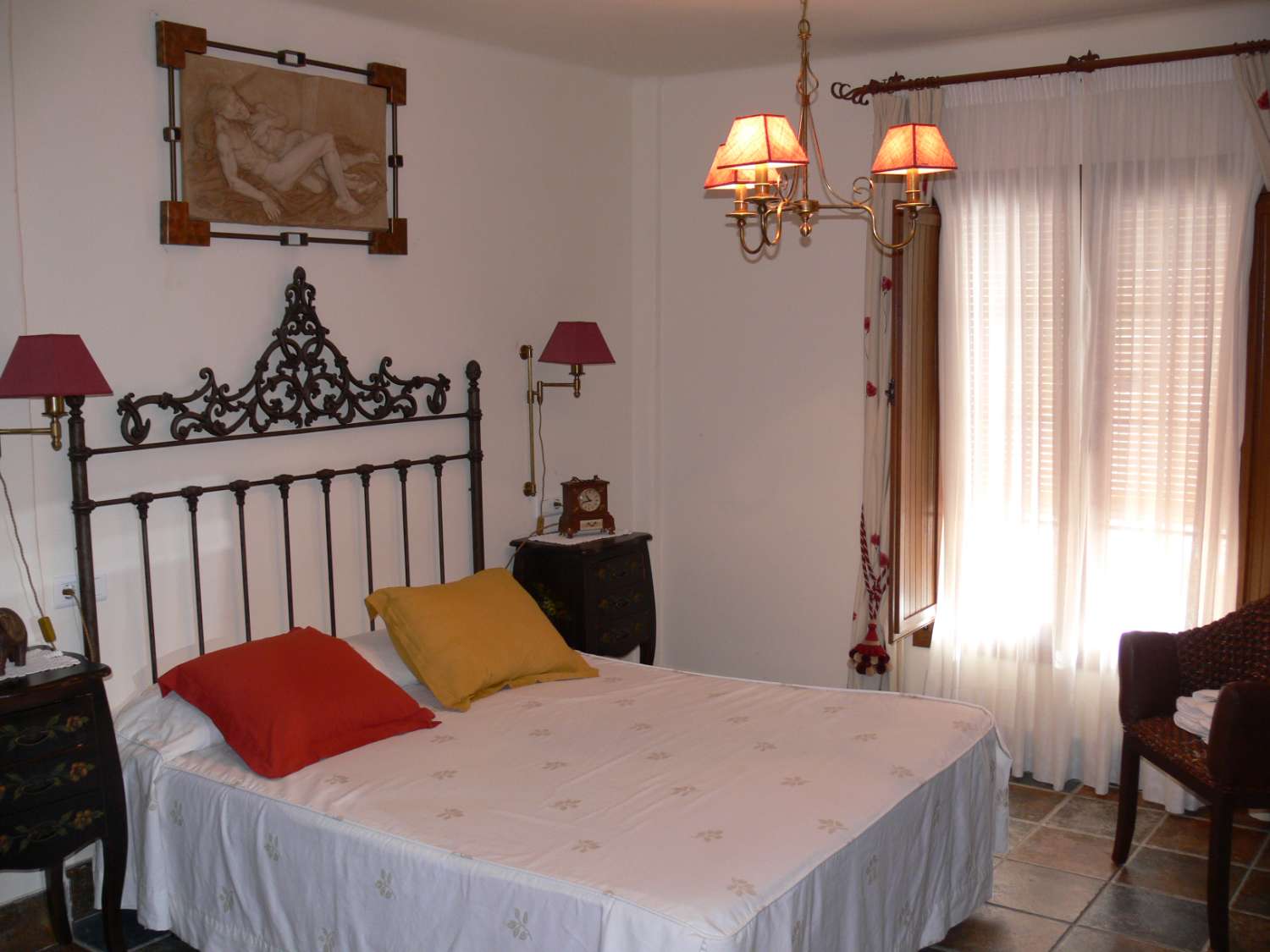 Beautiful spacious Cortijo with beautiful garden and private pool in the area of Frigiliana, Southern Spain