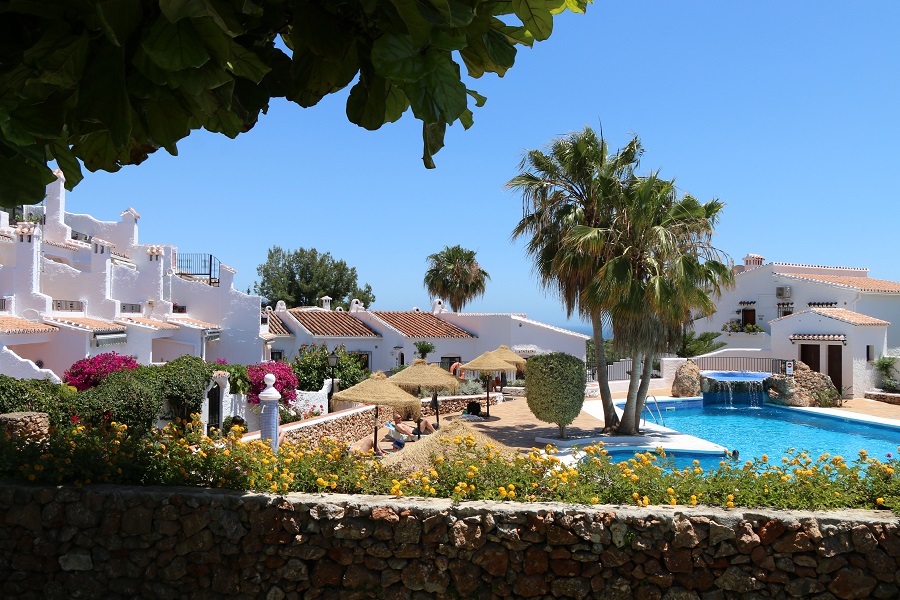 Renovierte, geschmackvoll eingerichtete Wohnung im begehrten Capistrano Village in Nerja.