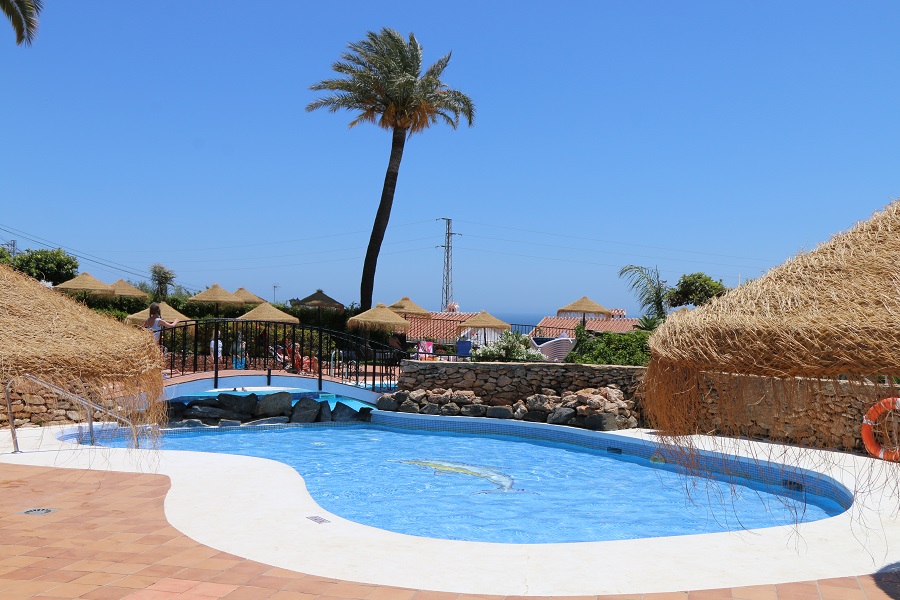 Renovierte, geschmackvoll eingerichtete Wohnung im begehrten Capistrano Village in Nerja.