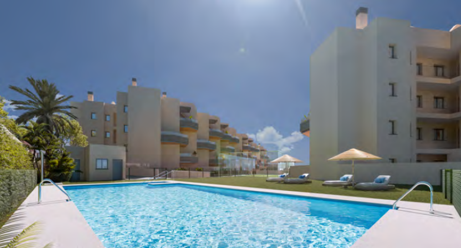 Modern newly built complex, located in El Morche (Torrox).