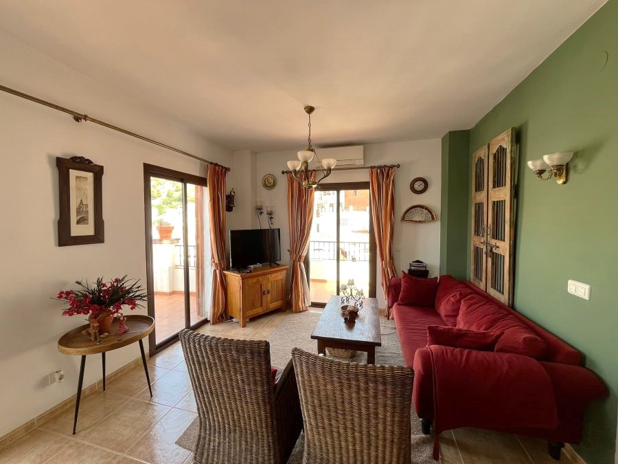 Exclusivité à Villandalux, appartement à Frigiliana avec une vue magnifique sur les montagnes.