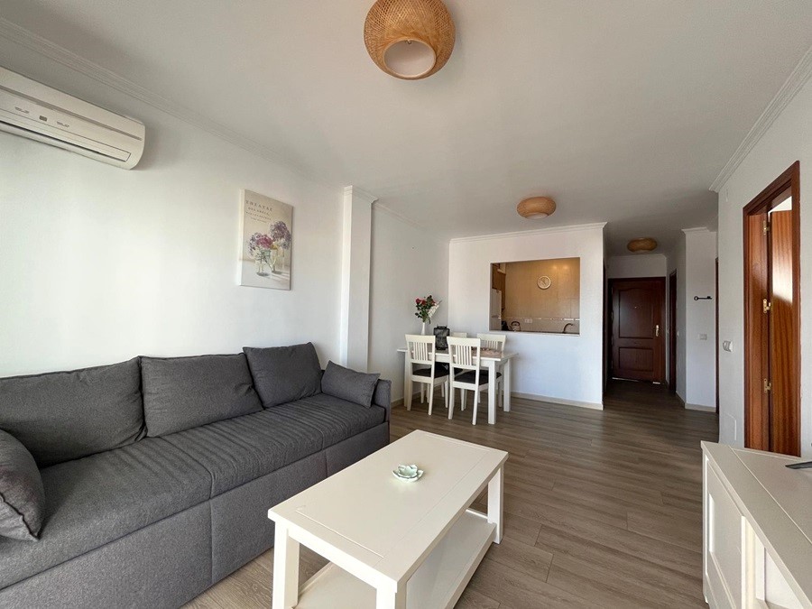 Two apartments located below each other with beautiful sea views, communal pool and garage space in El Peñoncillo, Torrox